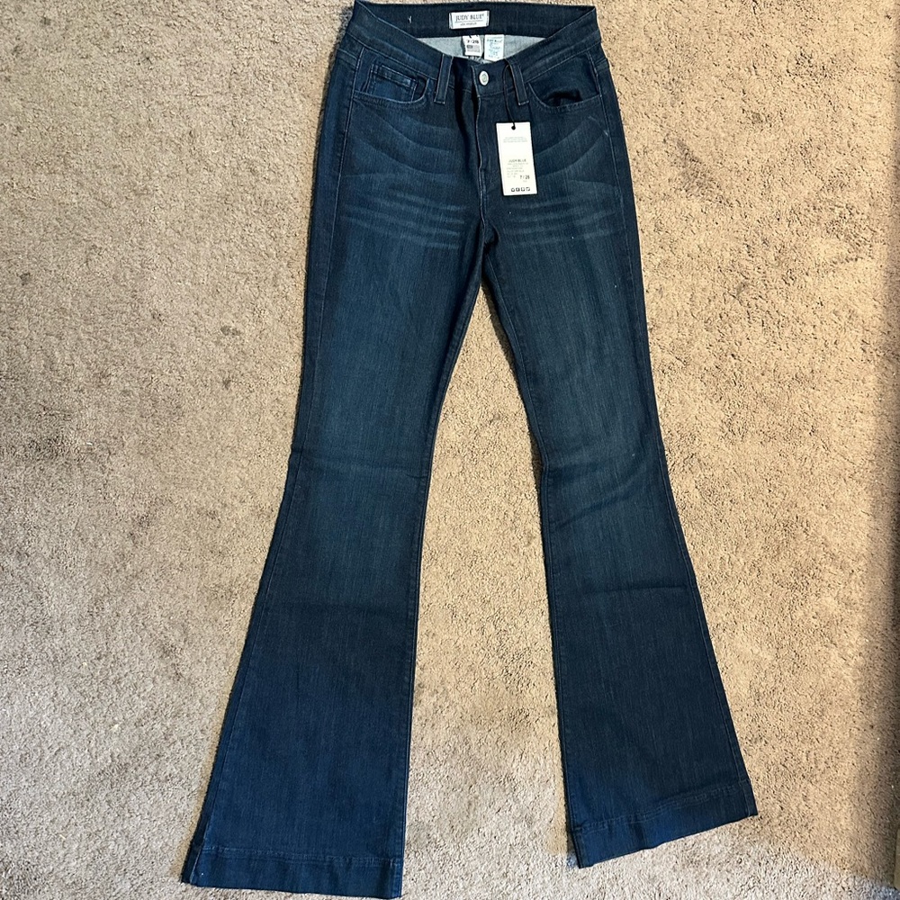 Judy Blue flare blue jeans. NWT